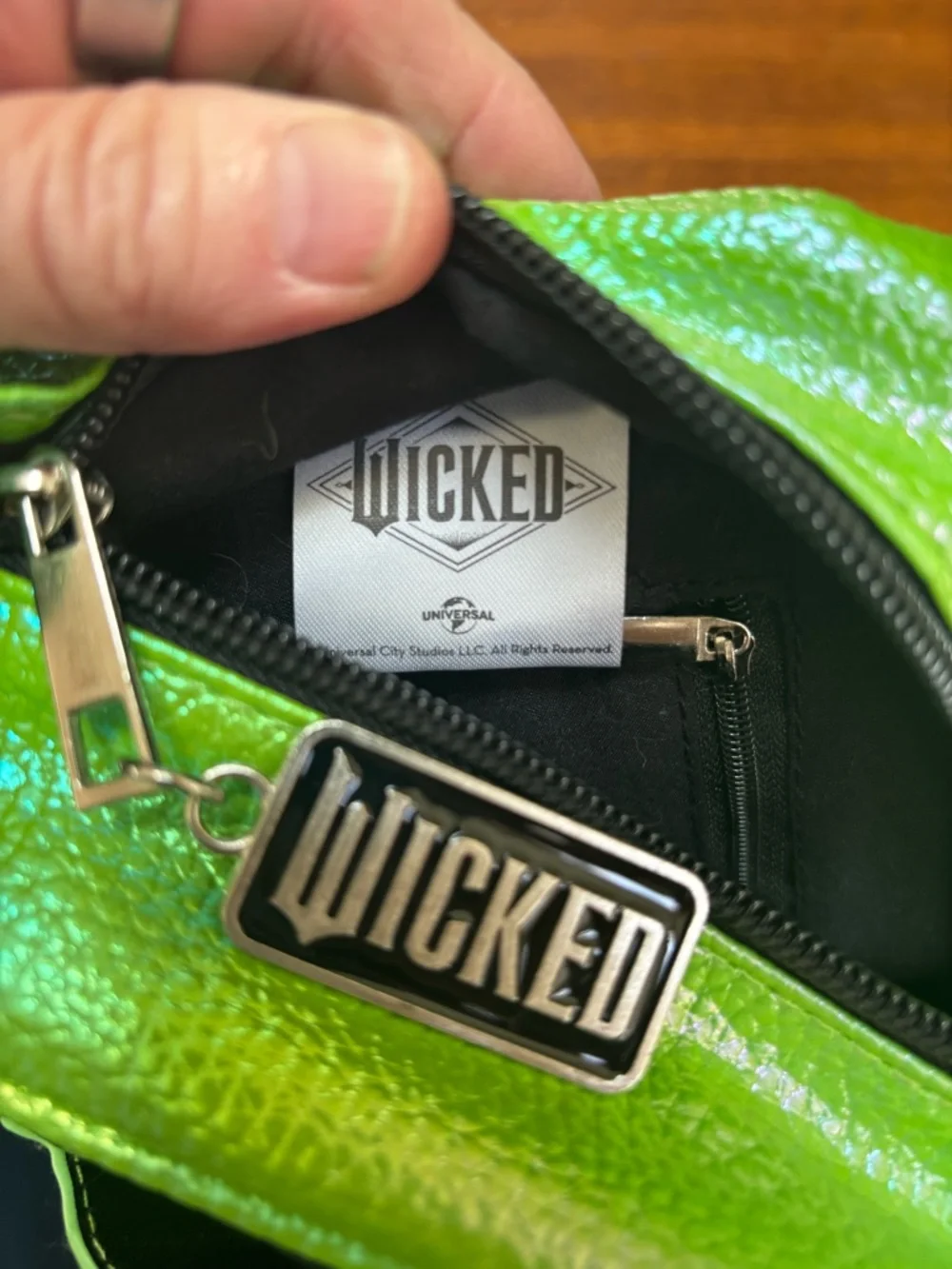 Wicked Movie 10.5 Mini Backpack Elphaba No One Mourns Like New Universal Studios - Picture 8 of 9